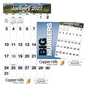 HotLine® Products Big Numbers Appointment Calendar - Stapled