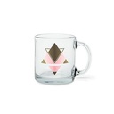 13 Oz. Straight Wall Glass Mug
