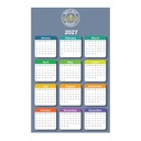 Paper Wall Calendar - 24"x38"