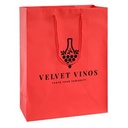 Matte Laminate Shopping Bags - 10"x5"x13"