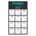 Paper Wall Calendar - 30"x52"