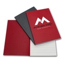 Linen Cover Perfect Bound Note Books - 7"x10"