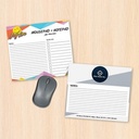 Mouse Pad/Note Pad Combo