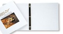 Recycled White Cardboard Binder