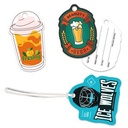 Custom Shape Luggage Tags - 2.5"x3.5"