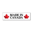 Stock Canada Vinyl Bumper - Made In Canada