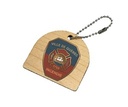 Thick Wood Key Tags - 3" x 3"