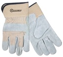 Split Leather Glove w/Safety Cuffs