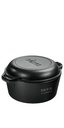 Lodge 5 Qt Cast Iron Double Dutch Oven