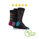 Bamboo PMS-Match Thread Mid-Calf Jacquard Socks