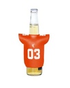 One Color Silkscreened Jersey Shaped Neoprene Cooler
