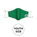 Mask - 3D 2 Ply With Pocket Cotton Silscreened Fixed Ear Youth