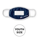 Mask with PVC Window 2 Ply Cotton Fixed Youth