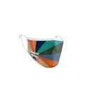 Mask - 3D 2 Ply Full Color Polyester Adjustable Ear Adult