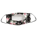 Mask - 3D 2 Ply Full Color Polyester with Window Adult