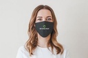 4 Ply Sublimated Recycled RPET Face Mask