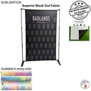 5' Exhibitor Expanding Display Kit, Media Wall, Backdrop, Superior Block Out Fabric, NO SETUP CHARGE