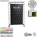 72Hr Fast Ship - 5' Exhibitor Expanding Display Kit, Superior Block Out Fabric