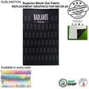 72Hr Fast Ship - Replacement Graphics Single Sided, Pole Pocket Top And Bottom (5'x8')