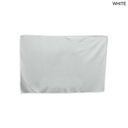Microfiber Moisture Wicking, Cooling, Sports, White Suede Towel, Blank Only (12"x18")