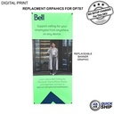 48Hr Quick Ship - Replacement Graphics Only for Tripod Banner (32"x72")