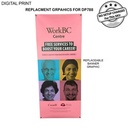 Replacement Graphics Only for Tripod Banner, Anti-Reflective (33.5"x80")