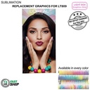 72Hr Fast Ship - Replacement Graphics One Side Only for Backlit LED Light Box SEG Banner, (40"x80")