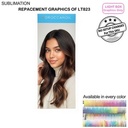 Replacement Graphics One Side Only for Backlit LED Light Box SEG Banner, (40" x 96")