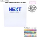 Replacement Graphics one side only for Backlit LED Light Box SEG Wall (8'x8')