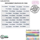 72Hr Fast Ship - Replacement Graphics One Side Only for Backlit LED Light Box SEG Wall (10' x 8')