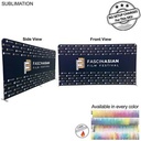 EuroFit Tension Fabric Straight Wall Display Kit, Double Sided Graphics, NO SETUP CHARGE (15'x8')