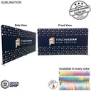 48Hr Quick Ship - EuroFit Tension Fabric Straight Wall Display Kit, Double Sided Graphics (15'x8')