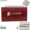 72Hr Fast Ship - Replacement Graphics Double Sided EuroFit Tension Fabric Slip On Cover (15'x8')