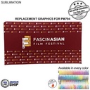 48Hr Quick Ship - Replacement Graphics Double Sided EuroFit Tension Fabric Slip On Cover (15'x8')