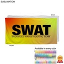 Swim Towel in Microfiber Dri-Lite Terry, Sublimated Edge to Edge 1 Side (30"x60")