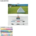 Golf Caddie Tournament Towel in Microfiber Dri-Lite Terry, Sublimated Edge to Edge 2 Side (22"x44")