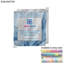 Microfiber Dri-Lite Terry Branding Towel, Sublimated Edge to Edge 1 Side (15"x15")