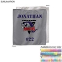 Team Towel in Microfiber Dri-Lite Terry, Sublimated sweat towel (15"x15")
