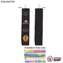 24 Hr Express Ship - Colored Microfiber Dri-lite Terry Golf Towel, Trifold Grommet and Hook