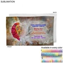 Plush and Soft Velour Terry Cotton Blend Hand, Sports Towel, Sublimated Edge to Edge (15"x25")