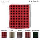 Stock Plaid Design Ultra Soft and Smooth Microfleece Blanket, Sublimated (50"x60")
