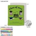 Graduation Blanket in Plush and Cozy Mink Flannel Fleece, Queen Bed Size, Sublimated (60"x80")