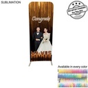 Wedding Photo EuroFit Straight Wall Display Kit, with Full Color Graphics Double Sided (2'x78")