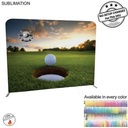 Golf Tournament EuroFit Straight Wall Display Kit, with Full Color Graphics Double Sided (8'x8')