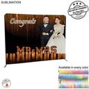 Wedding Photo EuroFit Straight Wall Display Kit, with Full Color Graphics Double Sided (8'x8')