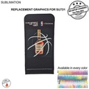 Replacement Full Color Graphics Double Sided for EuroFit Straight Wall, NO SETUP CHARGE (3'x78")