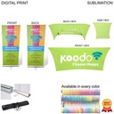 Supreme Tradeshow Package, Double sided Pull up Banner + Stretch fit tablecloth 6'