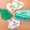 Large Die-Cut - Printed Double Sided