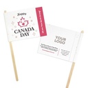 Canada Day Seed Paper Promotional Flags