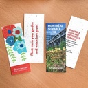 Double-Sided Small Seed Paper Bookmarks